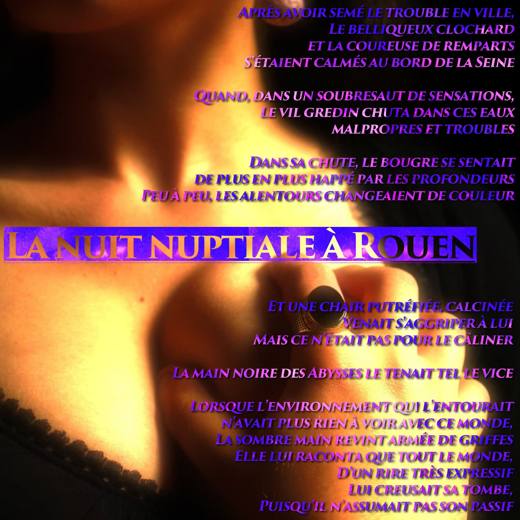 Paroles de La nuit nuptiale à Rouen